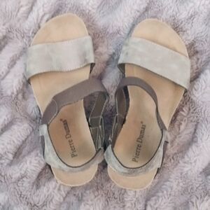 Pierre Dumas wedge sandals
